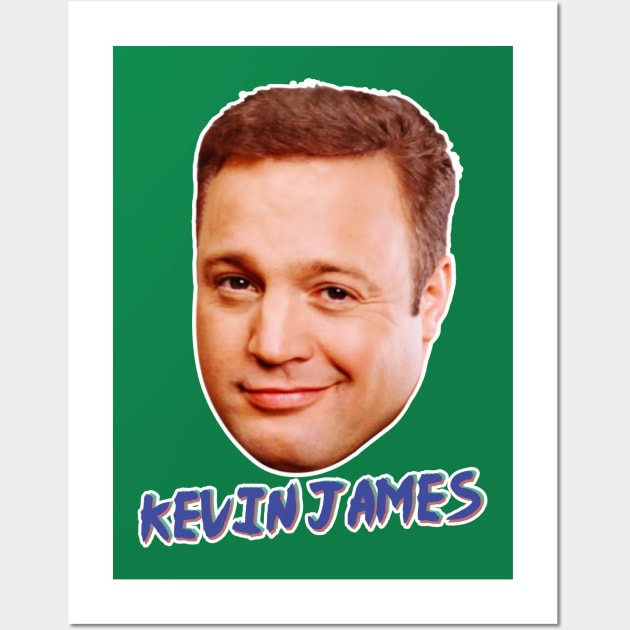 Funny Kevin James meme Wall Art by wizardwenderlust